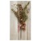 Rustic Pine Pick with Berries Pinecones Bells and Fabric Bows 16 Inch